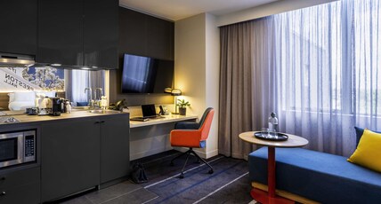 Novotel Melbourne Preston Room Type - Queen Bedn Studio Room with Kitchenette Novotel Melbourne Preston Room Type - Queen Bedn Studio Room with Kitchenette