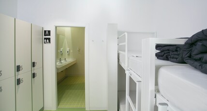 Sant Jordi Hostel Rock Palace Room Type - BED IN 8 BED MIXED DORM ENSUITE