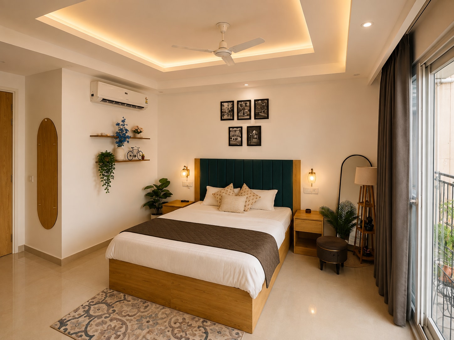 Prema Stays Luxury Studio with Balcony - Tap to explore photos