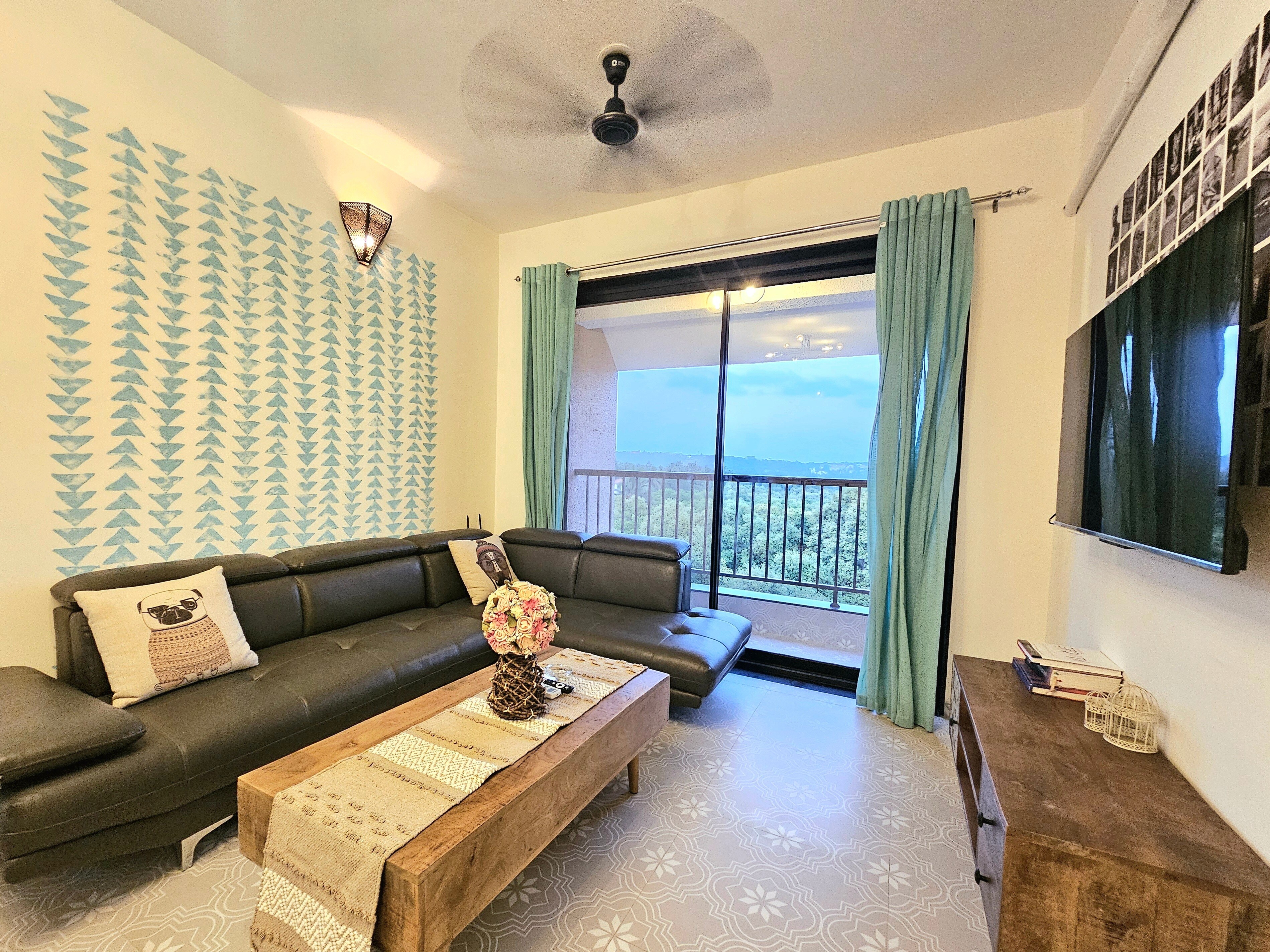 Mirashya 2BHK Serviced Apartment in Candolim - Tap to explore photos