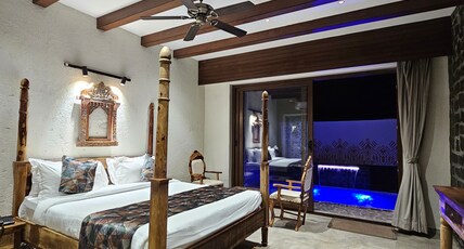 Clarks Exotica, (Formerly known as Mandav heritage Resort) Room Type - Cottage With Private Jacuzzi