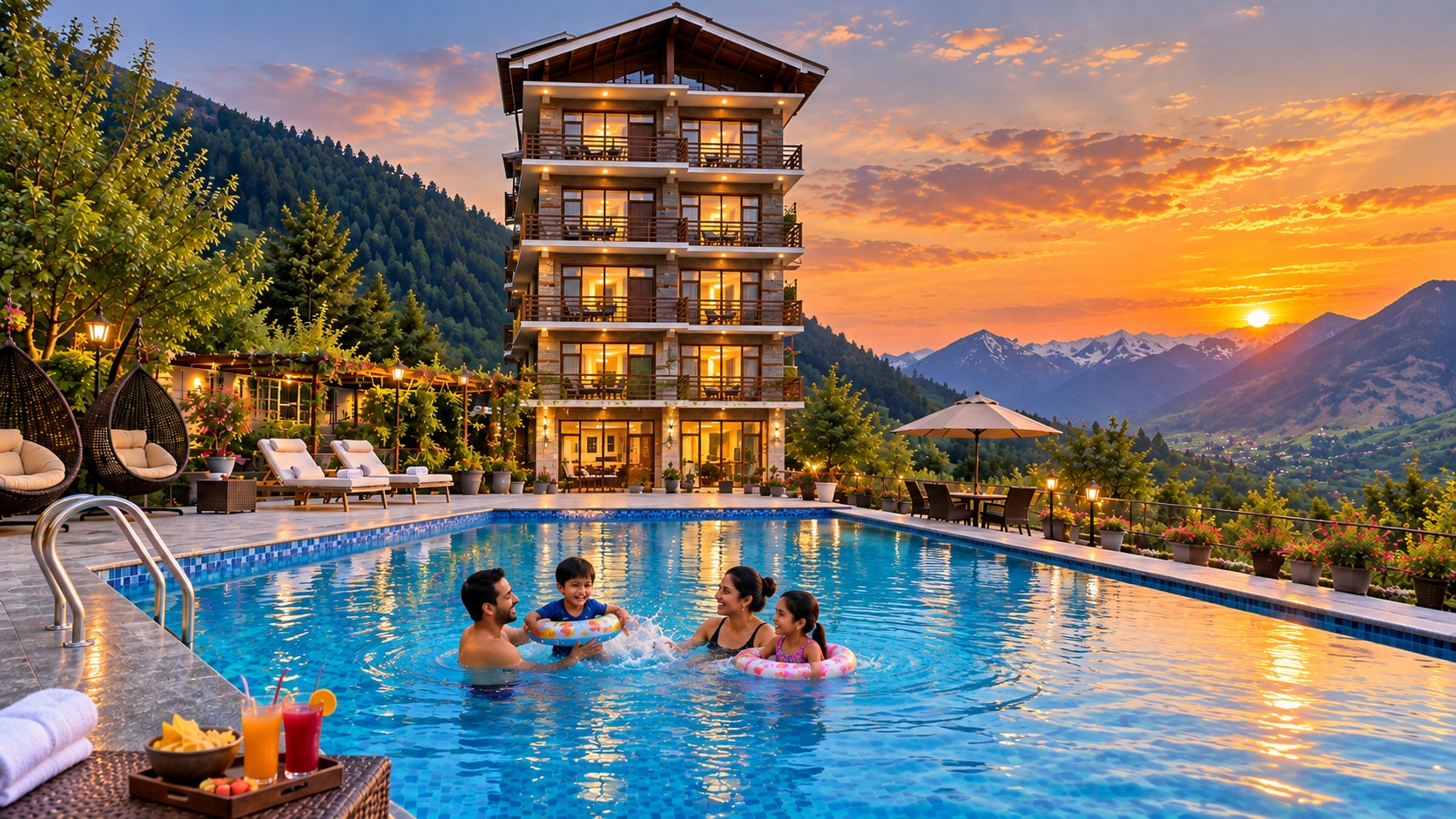 Snow Apple Resort by West Western ( centrally heated and air cooled) - Tap to explore photos