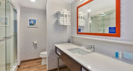 Hampton Inn by Hilton Danville, VA Room Type - 2 QUEENS W  FRIDGE MICROWV