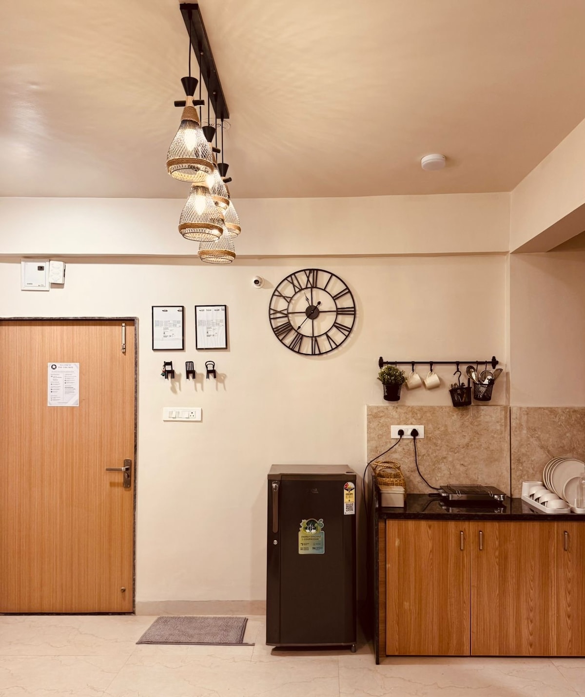 1BHK Apartment with parking & elevator - Tap to explore photos