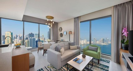 DoubleTree by Hilton Sharjah Waterfront Hotel & Residences Room Type - TWO BEDROOM APARTMENT DoubleTree by Hilton Sharjah Waterfront Hotel & Residences Room Type - TWO BEDROOM APARTMENT