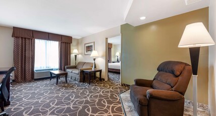 Best Western Plus Eau Claire Conference Center Room Type - Suite-1 King Bed, Non-Smoking, 2 Flat Screen Tvs, Sofabed, Recliner, High Speed Internet Access, Mic Best Western Plus Eau Claire Conference Center Room Type - Suite-1 King Bed, Non-Smoking, 2 Flat Screen Tvs, Sofabed, Recliner, High Speed Internet Access, Mic