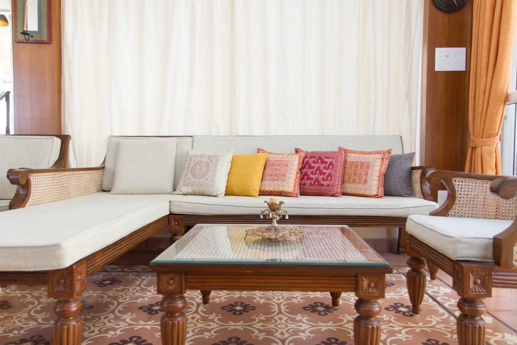 Beach Touch 2 BHK Villa in Candolim (Blue Palm C-7) - Tap to explore photos
