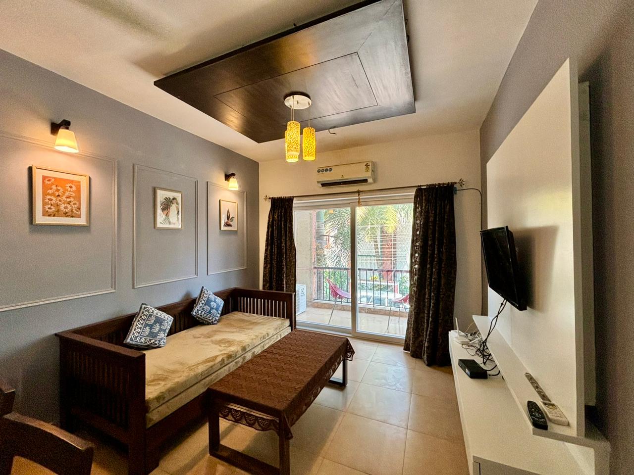 1BHK Service Apartment with Commmon Pool in Arpora (D101) by Localvibe - Tap to explore photos