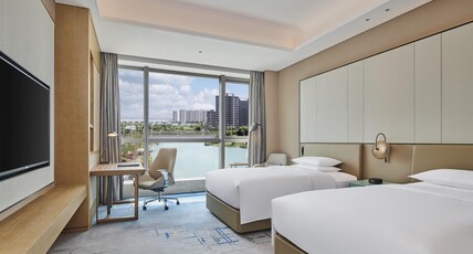 DoubleTree by Hilton Suzhou Wuzhong Room Type - TWIN DELUXE ROOM RIVER VW