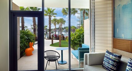 Conrad Orlando Room Type - POOLSIDE KING WITH PATIO