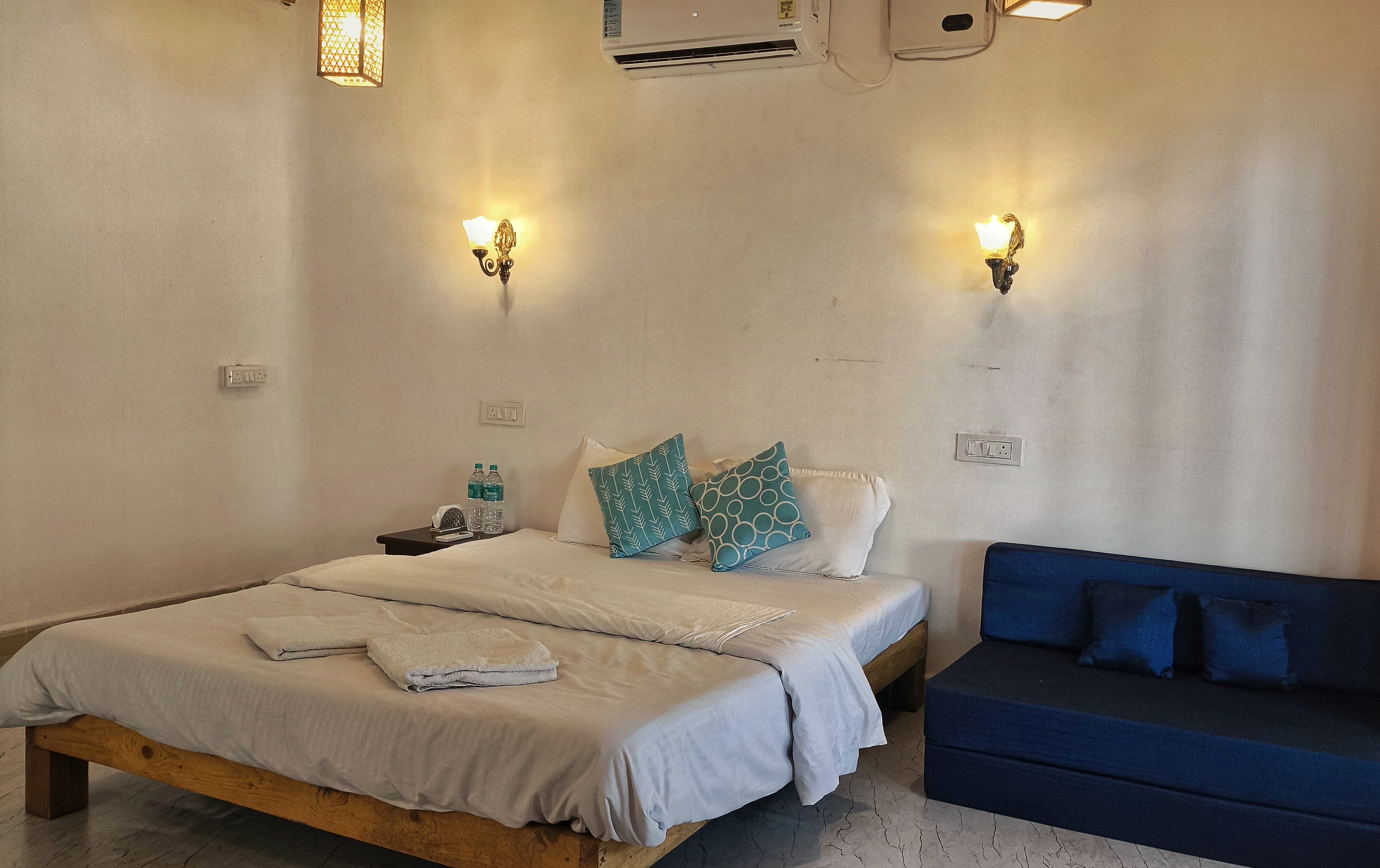 Mykonos Cottage | Rooms at Chaitanya Beach Resort - Tap to explore photos