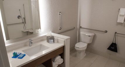 Holiday Inn Express & Suites WARSAW Room Type - 1 King Suite Mobility Accessible Tub