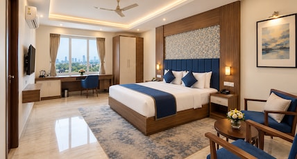 Hotel Cardinal Express Oxmo @ Delhi Airport By Luxury Group Room Type - Primium Suites Room With City View With Airport Drop Hotel Cardinal Express Oxmo @ Delhi Airport By Luxury Group Room Type - Primium Suites Room With City View With Airport Drop