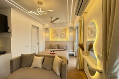 Address of AeroLuxe Suite |5 min from Airport |Premium Studio