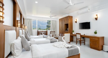 Hotel White House Munnar | Luxury Resort Room Type - Premium Delux Triple Room