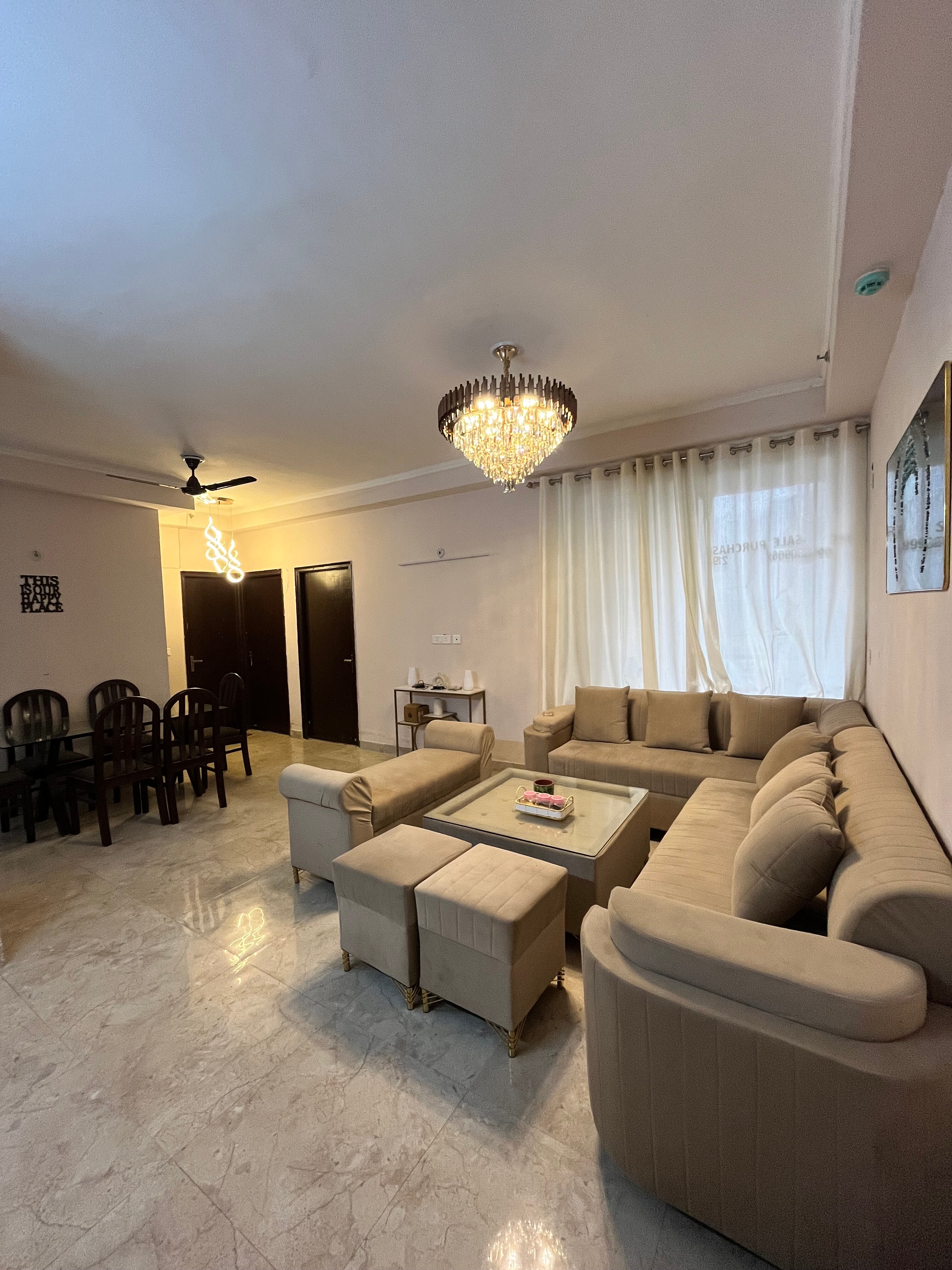 Your Private Haven Cozy 3BHK Retreat - Tap to explore photos