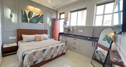 Jaipur Niwas Room Type - Silverstone retreat BNB studio flat with Balcony