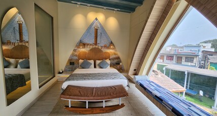 The Bell Tower Daman Room Type - Front view with double windows