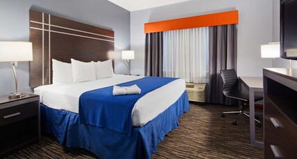 Best Western Inn & Suites Room Type - 1 King Bed, Non-Smoking, Sofabed, Work Desk, Microwave And Refrigerator, Full Breakfast Best Western Inn & Suites Room Type - 1 King Bed, Non-Smoking, Sofabed, Work Desk, Microwave And Refrigerator, Full Breakfast