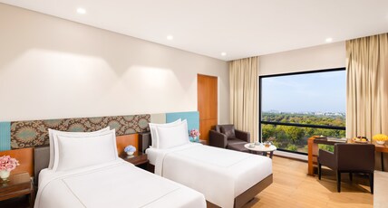 Taj Surajkund Resort & Spa, Delhi NCR Room Type - Superior Room Twin Bed