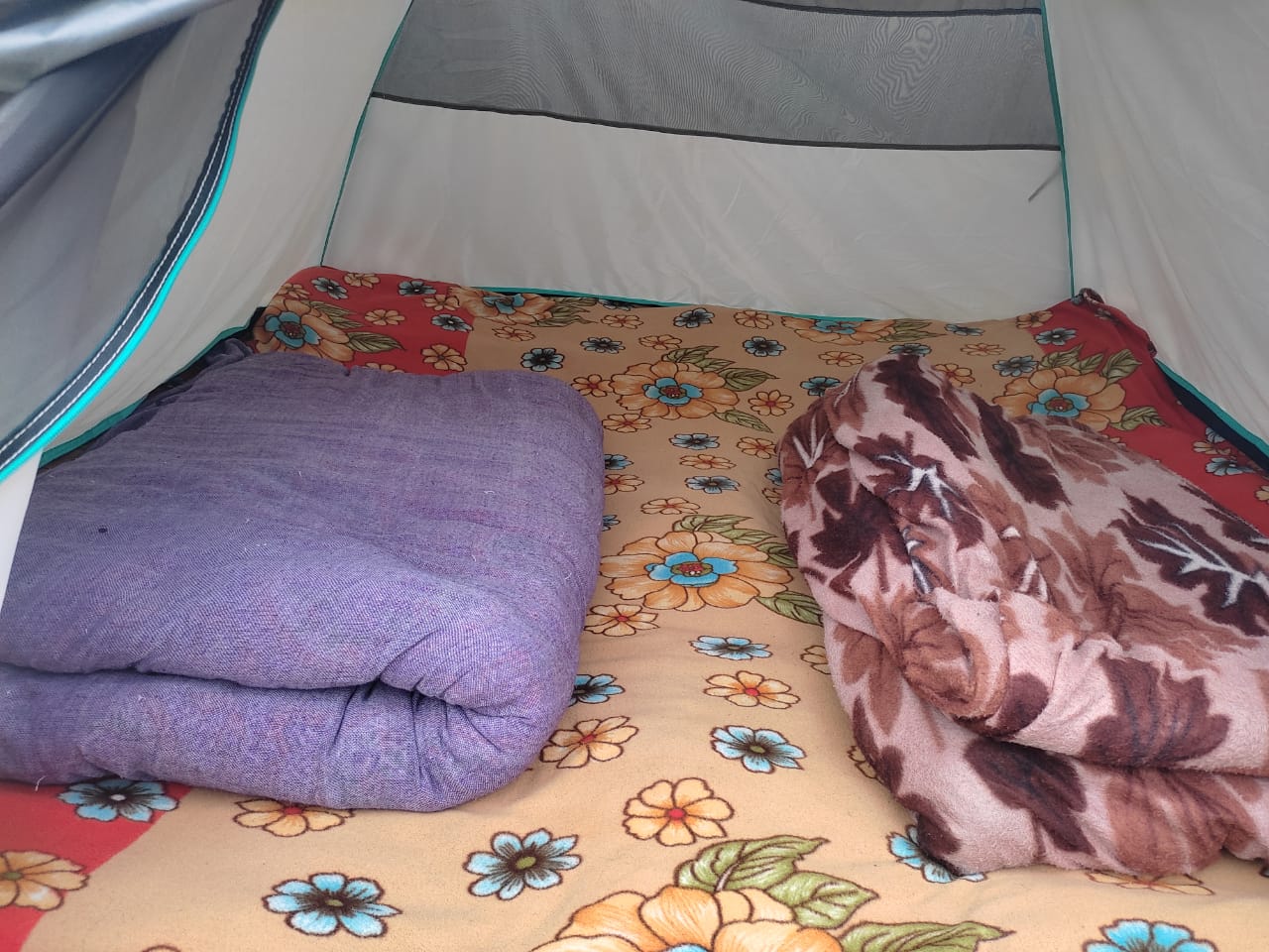 Personal tent for 2 /3 @ kedarnath temple - Tap to explore photos