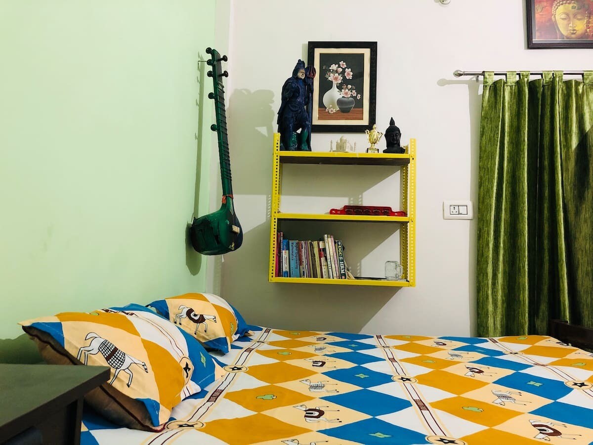 Garden Villa | Entire 2BHK with Roof Top - Tap to explore photos