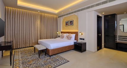 Pride Amber Vilas Resort & Convention Centre Room Type - Premium King Room Pride Amber Vilas Resort & Convention Centre Room Type - Premium King Room