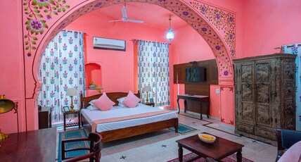 Diggi Palace - A City Center Hidden Heritage Gem Room Type - Palace Room Diggi Palace - A City Center Hidden Heritage Gem Room Type - Palace Room