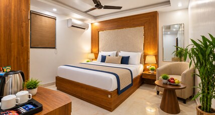 Hotel Luxury Stay Delhi Airport Room Type - Deluxe Room with Free Wifi Hotel Luxury Stay Delhi Airport Room Type - Deluxe Room with Free Wifi