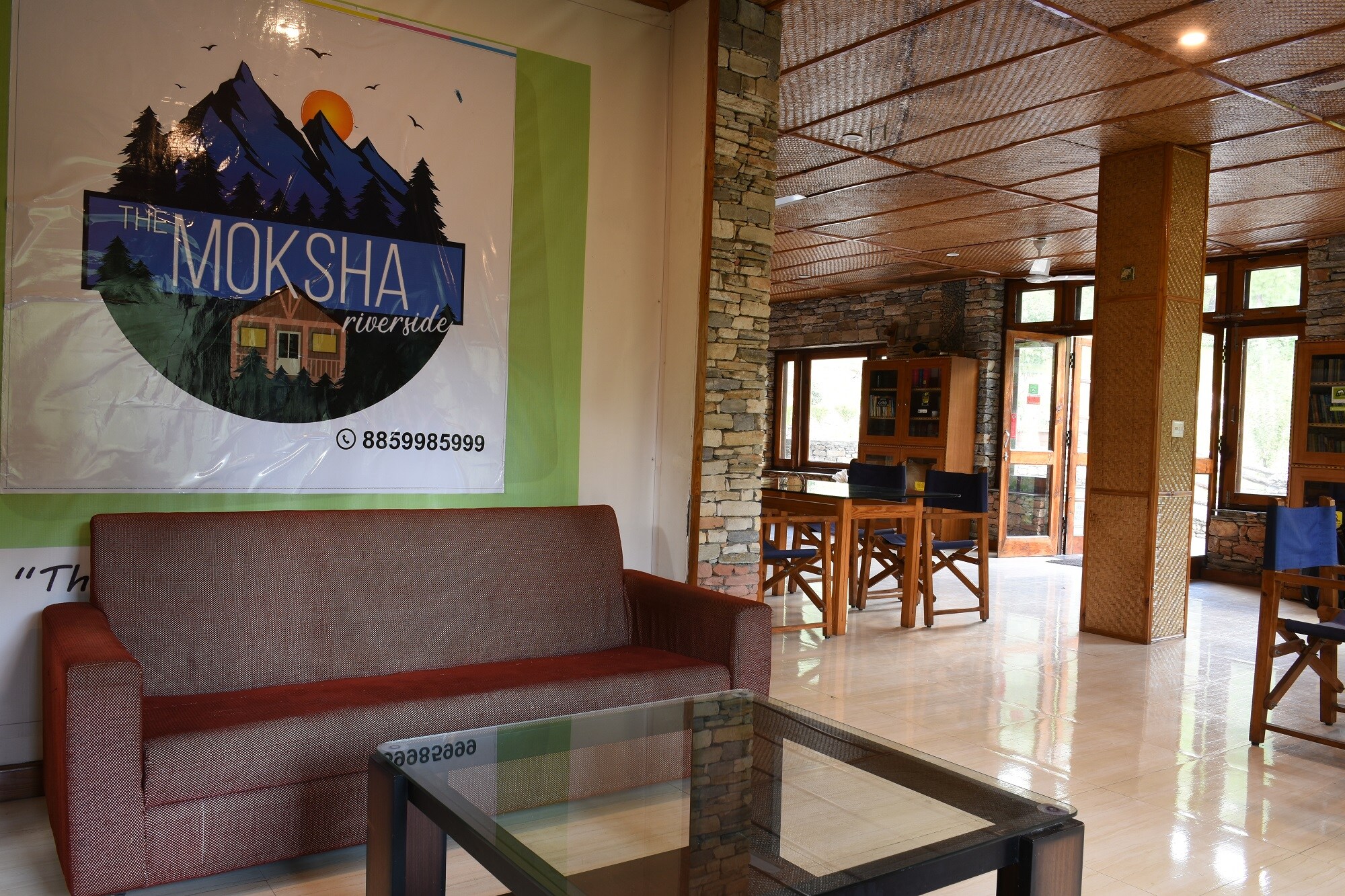 The Moksha Riverside - Tap to explore photos