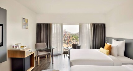 Novotel Imagica Khopoli Room Type - Deluxe Balcony Room with Twin Beds