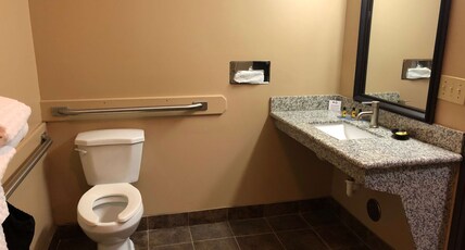 BEST WESTERN PLUS COLDWATER Room Type - Accessible - 1 King, Mobility Accessible, Communication Assistance, Bathtub, Non-Smoking, Full Break