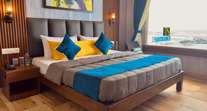 Sandbanks Beach Villas, Morjim Room Type - Deluxe Double Room with Sea View