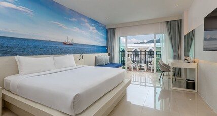 Amata Patong Room Type - Deluxe Renovated Pool View with Balcony