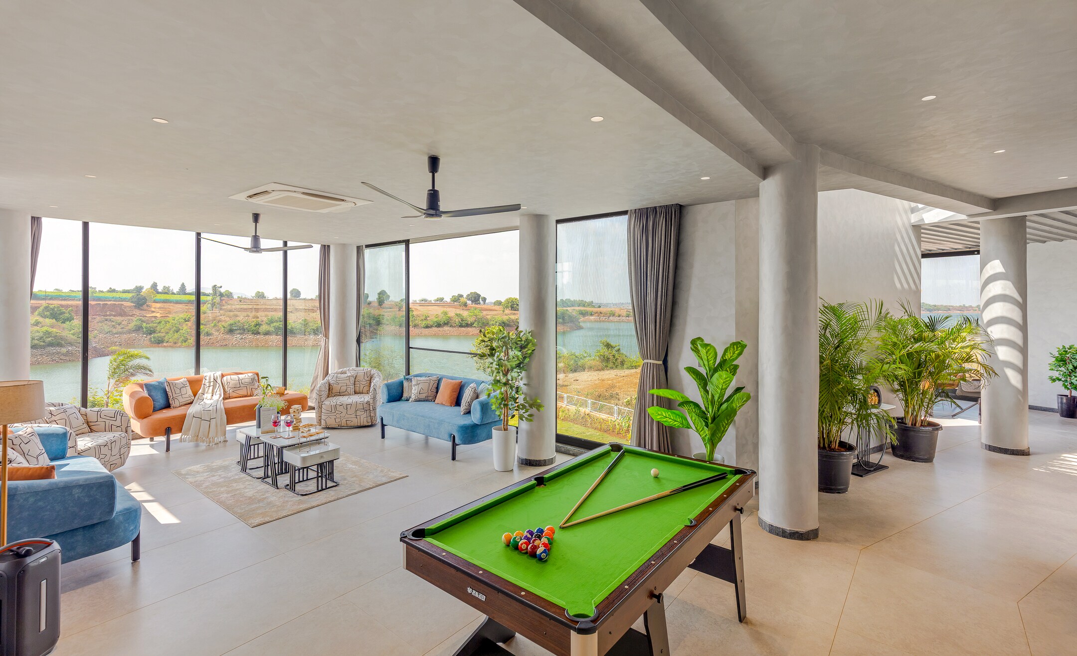 SaffronStays Serivaas The Lakeview Estate - Tap to explore photos