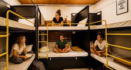 Ostello, Varkala Room Type - 6 Bed Mixed AC Dorm 3