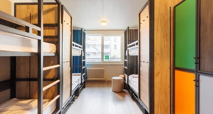 A&O Munchen Hackerbrucke Room Type - 6-Bed Room (Bunk Beds Only)