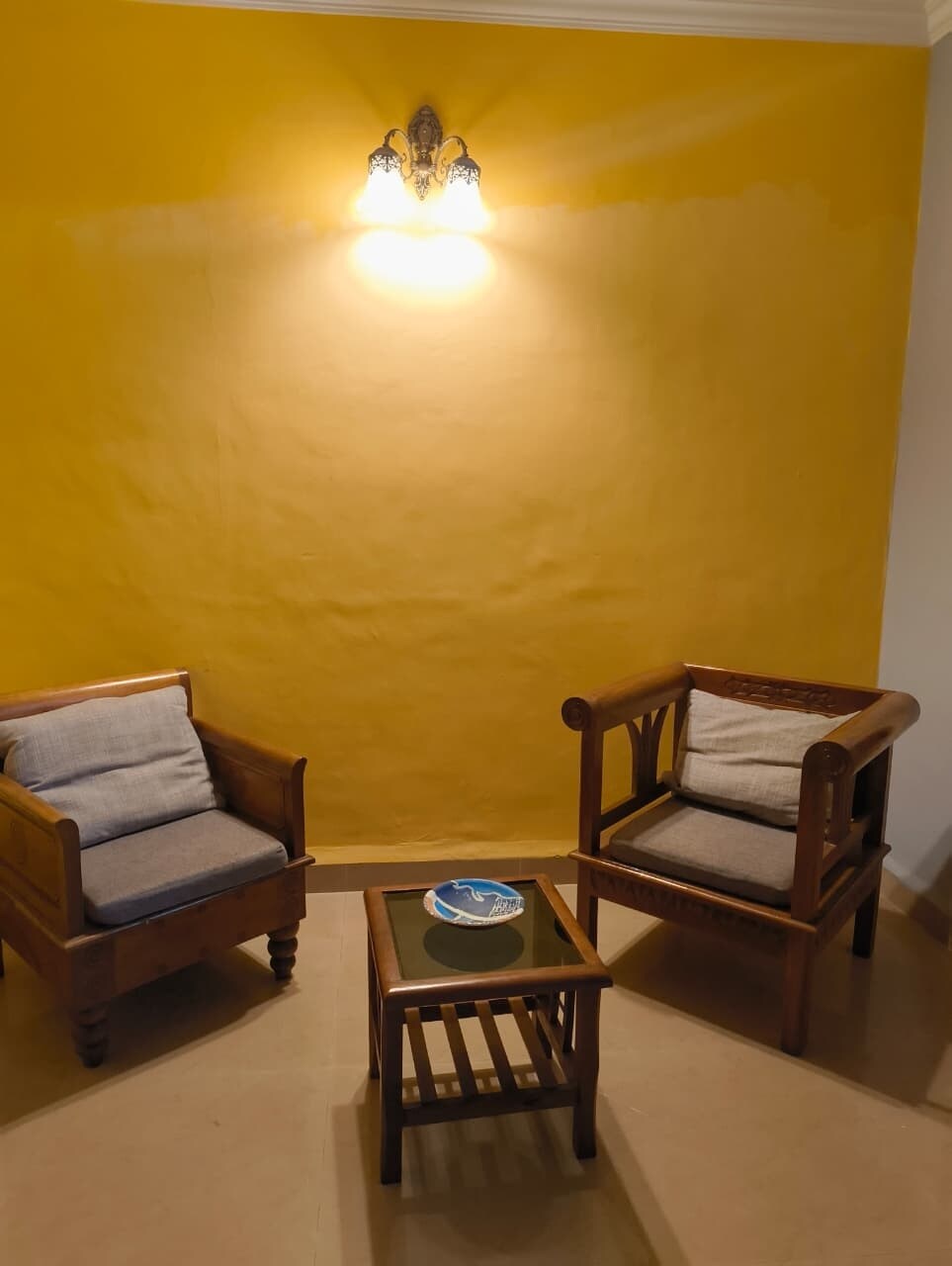 1BHK Pool Apartment in Candolim - Tap to explore photos