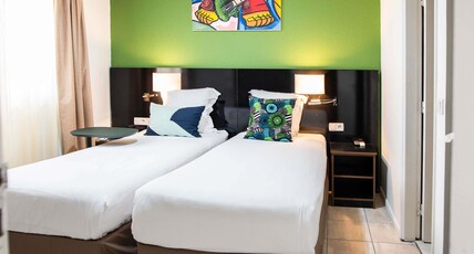 ibis Styles Cayenne Centre Amazonia Room Type - Family Room with separate lounge and kitchenette