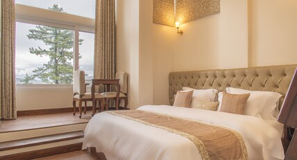 Echor Backwoods Villa Narkanda Room Type - Mezzanine Family Room (Mountain View)