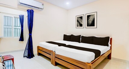 Hotel O Yanam Beach Formerly TNR Residency Room Type - Deluxe with Twin Bed