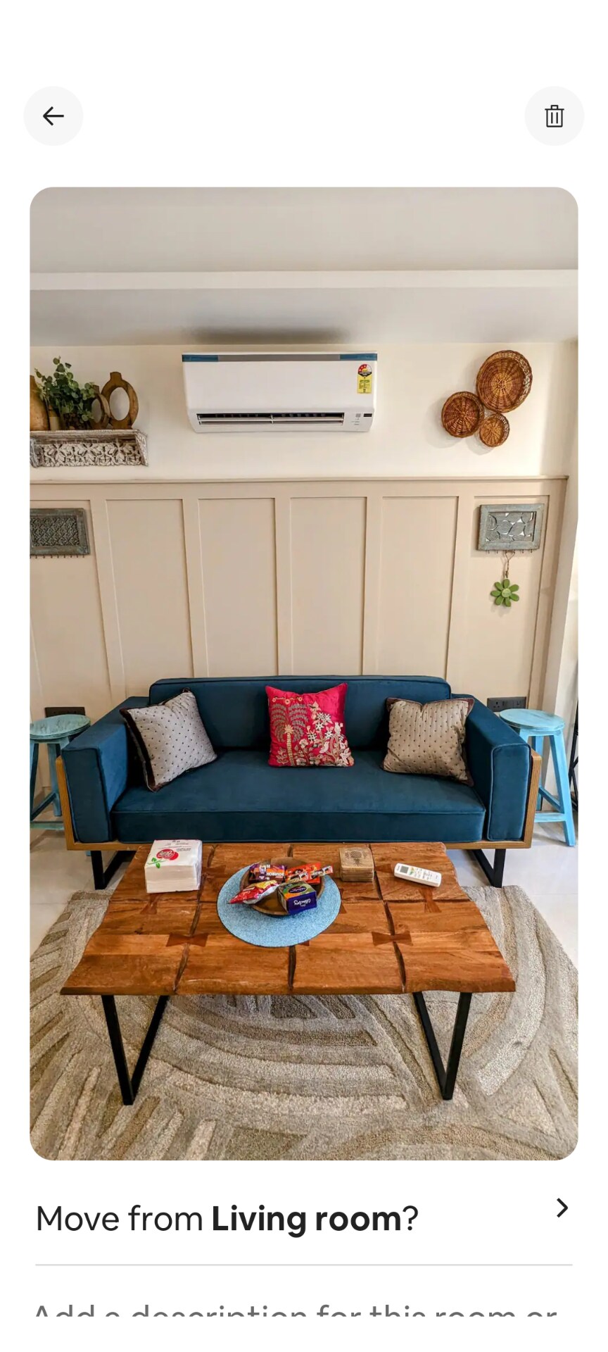 Ivy   1BHK  forest view  wi fi   big balcony - Tap to explore photos