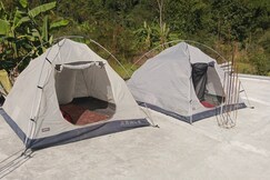 Rock and river cottages and camping