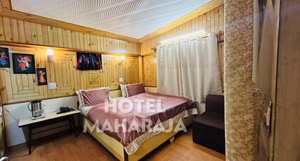 HOTEL MAHARAJA (Walkable Distance From Mall Road ) Room Type - Non Lake Facing Double Bed Room(Small and Cozy)