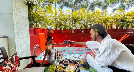 The Neeraj River Forest Resort Wellness Center Room Type - Premium Room with Plunge Pool & Sitout The Neeraj River Forest Resort Wellness Center Room Type - Premium Room with Plunge Pool & Sitout