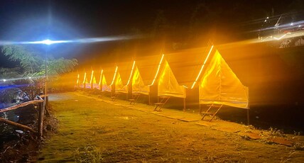 Shreesha Resort by Prospera Hospitality Pvt. Ltd. Room Type - Triangle Tent