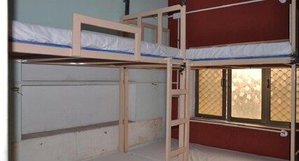 Ganga Fuji Homes And Hostel @Dashashwamedh Ghat Room Type - 4 Bedded Non AC Mixed Bunk Bed (Shared Bathroom)