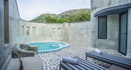 Jay Gurudev J Wild Resort, Jawai by Paandora Collections Room Type - Family Two Bedroom Villa with Plunge Pool and Sundeck Jay Gurudev J Wild Resort, Jawai by Paandora Collections Room Type - Family Two Bedroom Villa with Plunge Pool and Sundeck