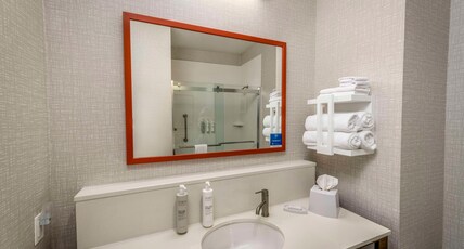 Hampton Inn & Suites by Hilton Huntington Downtown Room Type - 1KN STDO MIC FRIDG WTBR