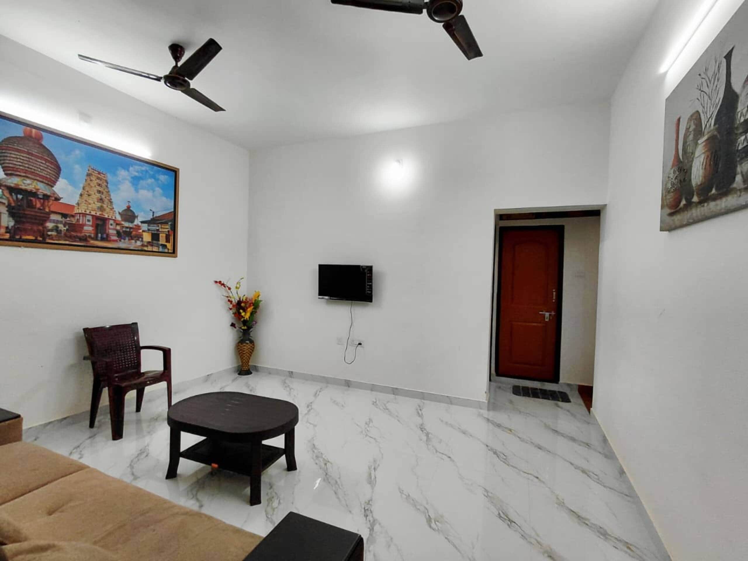 AGM Premium AC 1BHK with Hall Kitchen Bath - Tap to explore photos